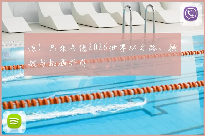 惊！巴尔韦德2026世界杯之路，挑战与机遇并存